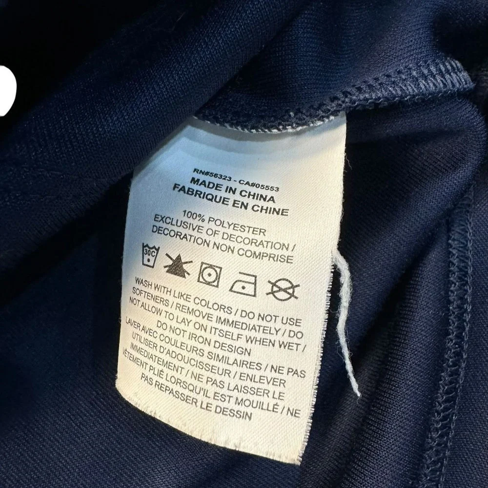 Michigan‎ Jordan Hoodie Men's Medium Wolverines Football Navy Tech Sweatshirt